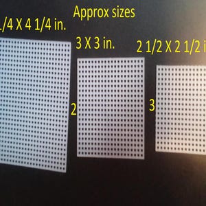 Plastic Canvas Shapes