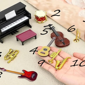 Miniature Musical Instruments