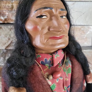 vintage Skookum Chief Doll