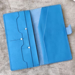 Cartera de cuero / Cartera hecha a mano personalizada / Cartera de cuero rústica personalizada / El mejor regalo de Navidad hecho a mano