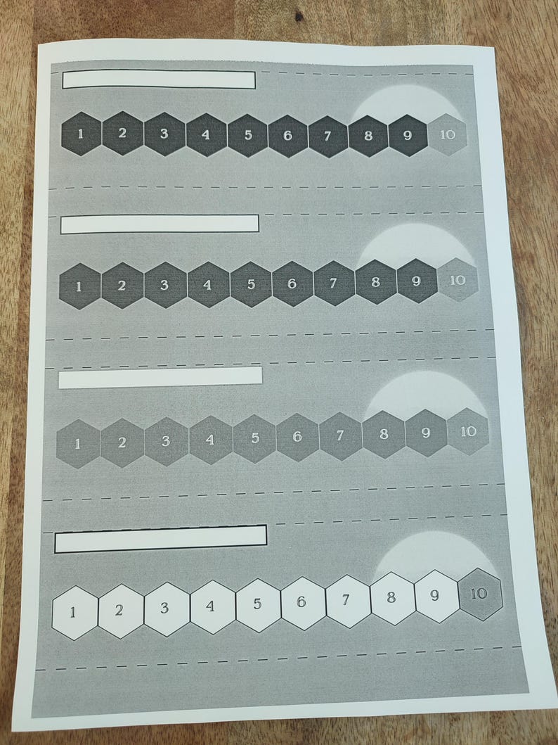 Catan Score Tracker for 6 Players: Printable Board Game Accessory (PDF ...