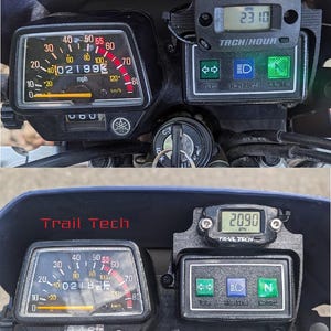 Yamaha TW200 Trail Tech Tachometer Mount Kit