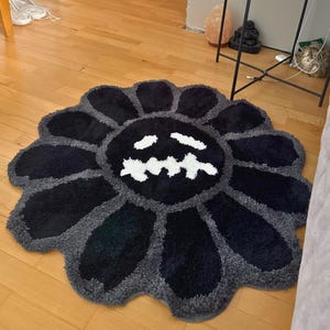 Tufted Flower Rug - Travis Scott X Murakami Rug -cactus Jack