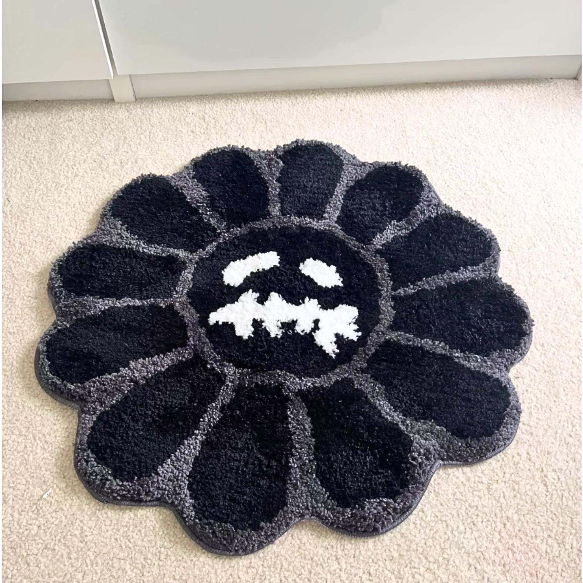 Tufted Flower Rug - Travis Scott X Murakami Rug -cactus Jack