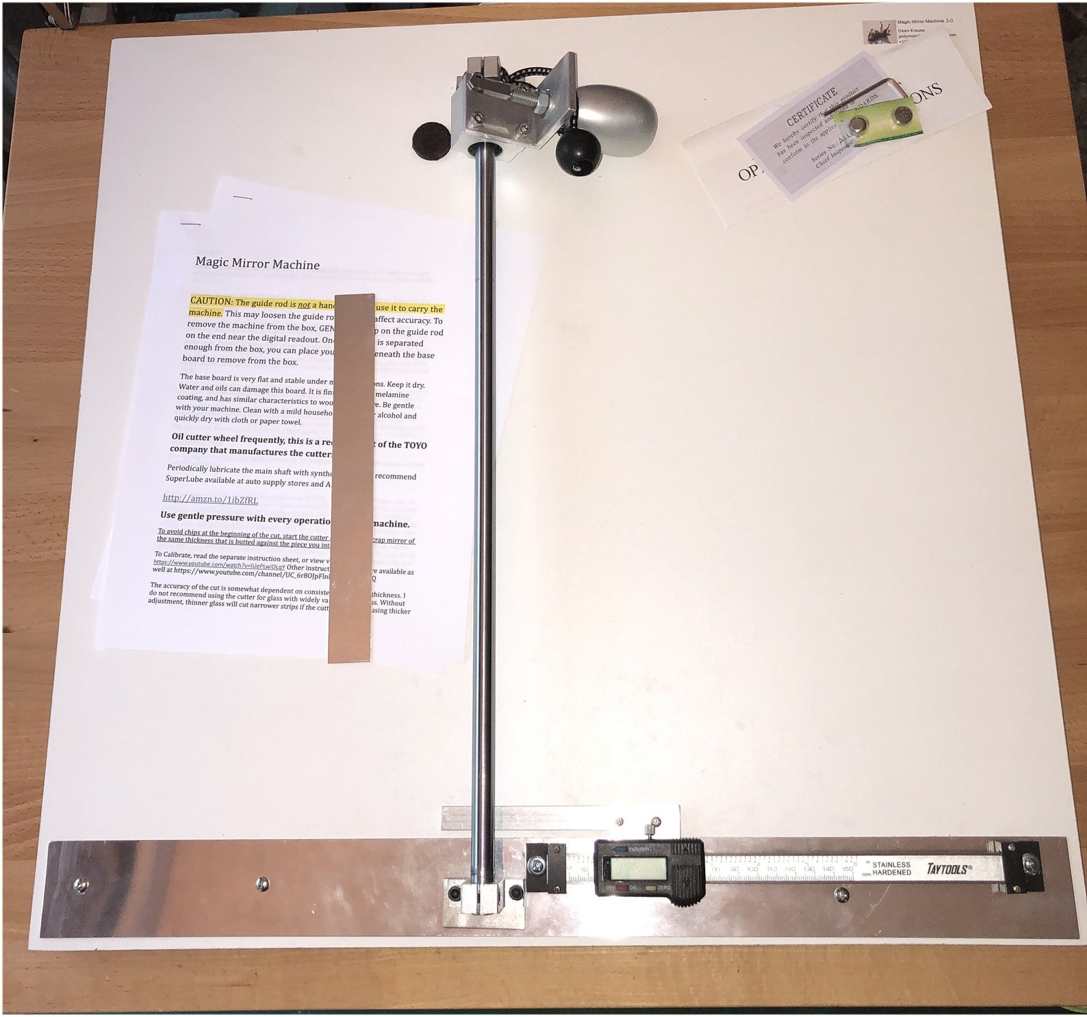 Precision Glass Cutter Magic Mirror Machine Etsy