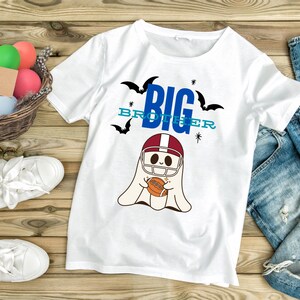 Camiseta de Gran Hermano de Halloween, camisetas de Halloween, camiseta divertida y espeluznante, camisetas espeluznantes para hermanos, regalo de Halloween, ideas espeluznantes, regalo para hermanos