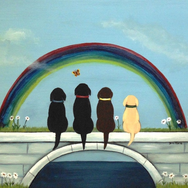 Wholesale Rainbow Bridge Dog or Cat Sympathy Cards - 25 cards for veterinarians