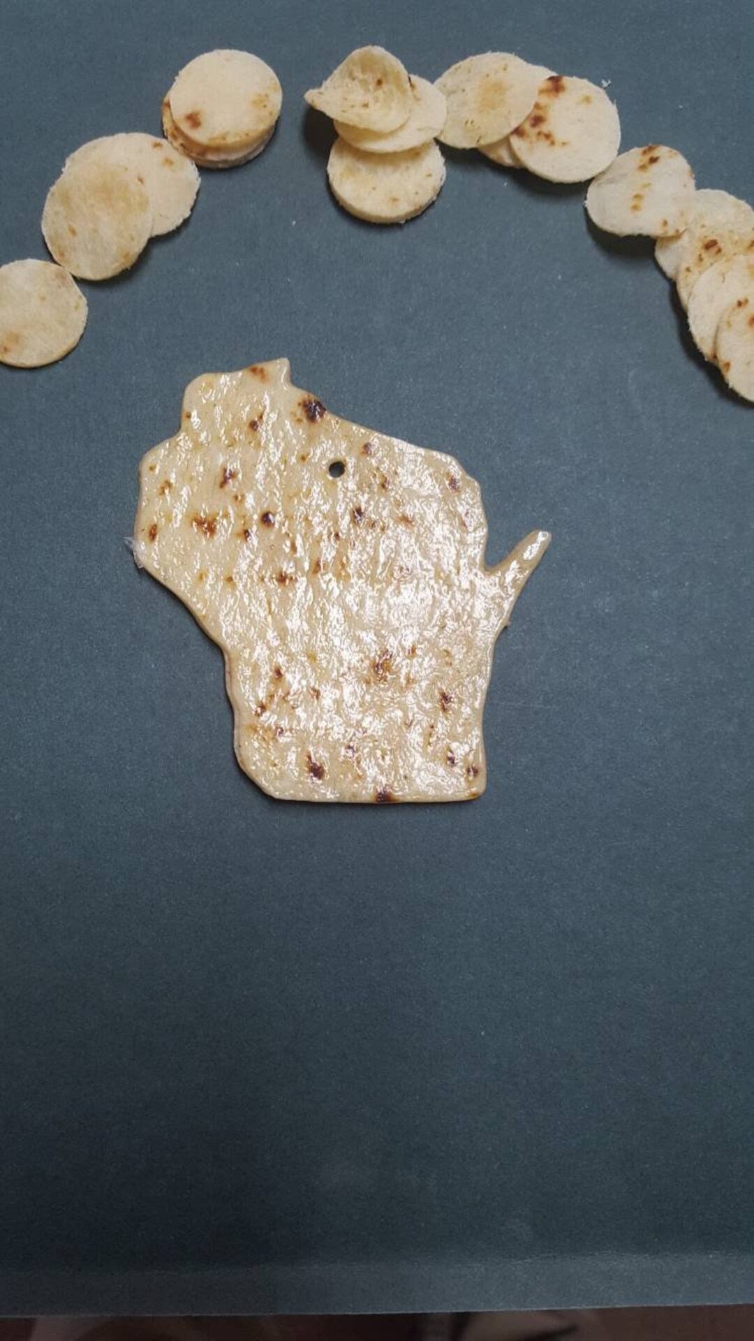 Lefse Lefsa Wisconsin Ornament. Handmade From Real Lefse Etsy