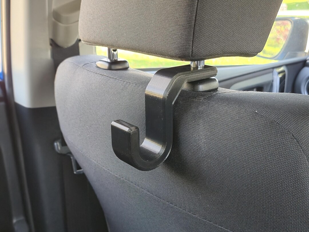 4PCS Universal Car Seat Back Hook Headrest Hanger Car Bag Pouch Clothes Hanging Hooks Duarable Fastener Clip Interior Accessorie - 34