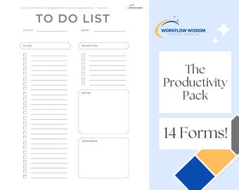 Plantillas del paquete de productividad 1