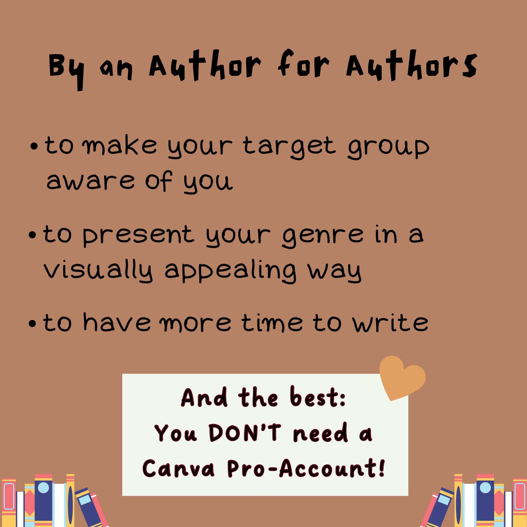 Cozy Mystery Author Templates for Canva L Premade Templates for Murder ...