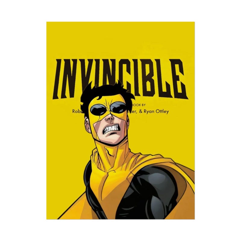 Invincible Description Poster Invincible Poster - Etsy