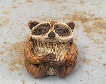 raccoon salt shaker