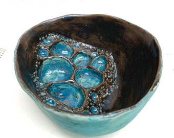 decorative bowl with tide pools