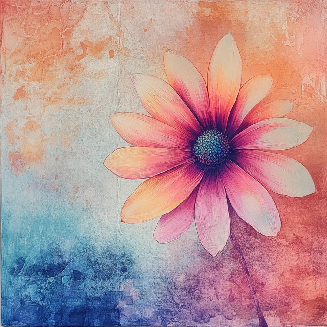Flowers, Printable Wall Art, Flowers Clipart, Flowers Print, High ...