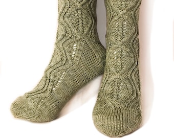 Knitting Pattern - Petal Socks