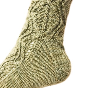 Knitting Pattern Petal Socks image 4