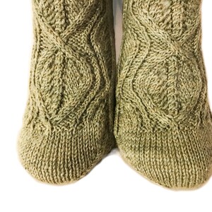 Knitting Pattern Petal Socks image 3