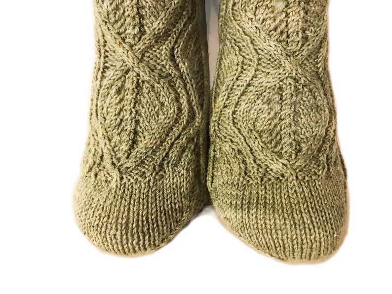 Knitting Pattern Petal Socks image 3