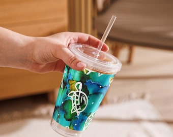 Nautical Shells Acrylic Tumbler 16 Oz | Ocean Sea Print Reusable Cup With  Lid & Straw | Double Wall Summer Drinkware | Beach Gift - Etsy