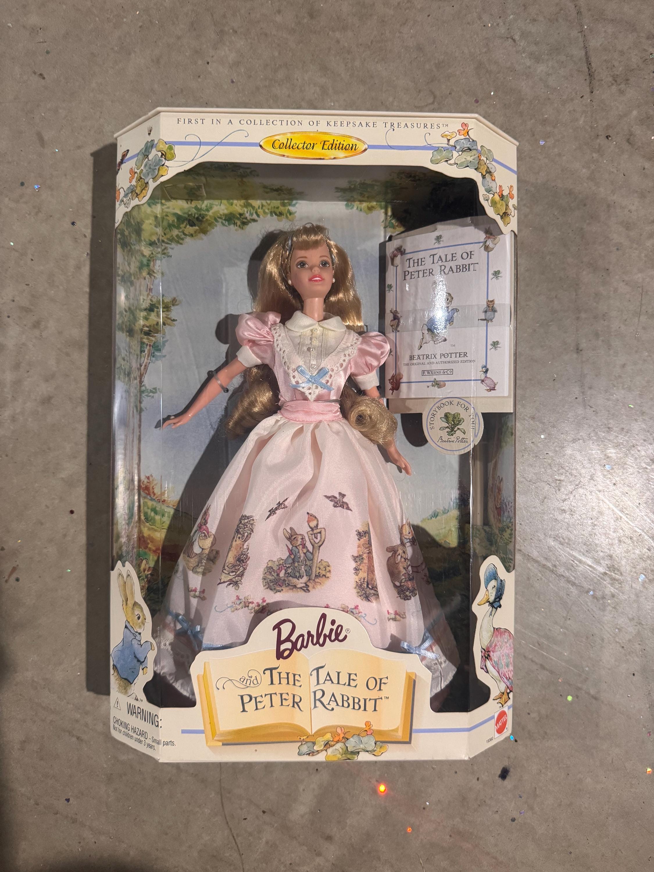 Barbie - バービー人形 Barbie The Tale of Peter Rabbit Barbie - the Tale of Peter Rabbit With Story Book and Doll