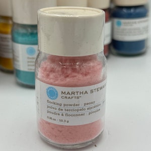 Martha Stewart Flocking Powder Peony Pink Peony Flocking Powder M115013