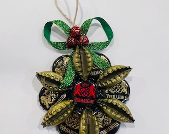 Verhaeghe Beer Bottle Cap Christmas Ornament