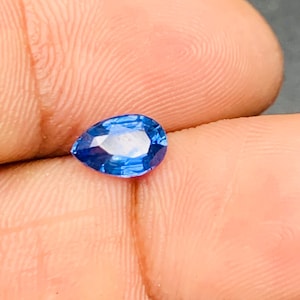 1.15 Carat Natural Unheated Blue Sapphire