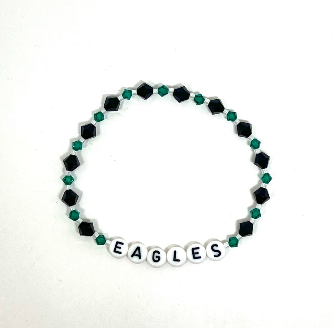 philadelphia eagles mardi gras beads