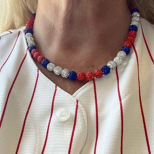Phillies-kralenketting / Philadelphia Phils Jose Alvarado geïnspireerde kralensieraden / Bryce Harper MLB honkbalbling lentetraining