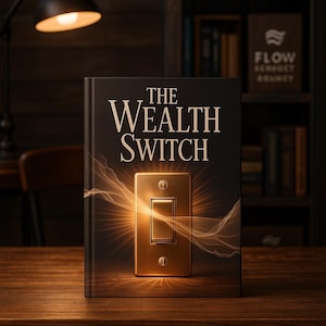 Książka „The Wealth Switch” – Zmień swoje nastawienie do pieniędzy i buduj trwałe bogactwo – Przewodnik po wolności finansowej – Wersja cyfrowa do pobrania lub podpisana kopia
