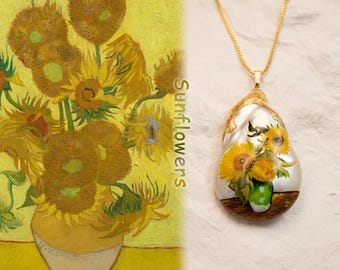 Collar de perlas hecho a mano, perla de agua dulce real, collar de perlas barrocas pintadas a mano, regalo de bodas, regalo de aniversario, collares con dijes