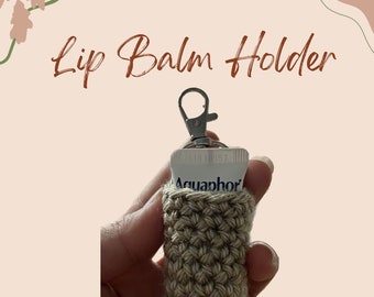 Lip Balm Holder Keychain