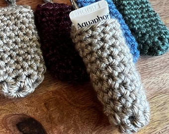 Lip Balm / Chapstick Holder Keychain | Chapstick Holder | Keyring | Swivel Clip | Crochet