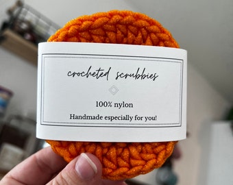 Crochet Dish Scrubbies | Set of 2