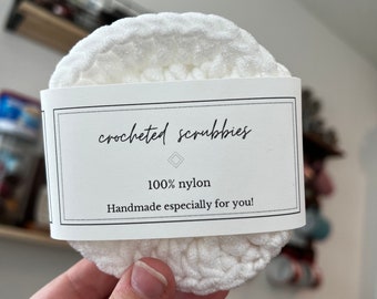 Crochet Dish Scrubbies | Set of 2