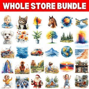 Whole Store Bundle | High Quality JPGs | Digital Download | Card Making | Scrapbooking | Collage images | Junk journal | Digital Paper craft
