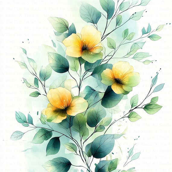 油絵アート（green flower） 楽天市場】篠崎晴夫 緑の背景の黄色い花 花 絵画 油絵 静物画