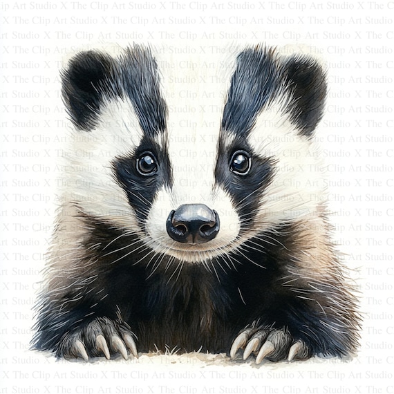 Dachs Clipart | 10 hochwertige JPGs | Sofortiger digitaler