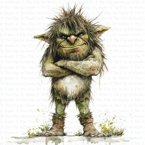 Trolls Clipart | 10 High Quality Jpgs | Digital Download | Junk ...