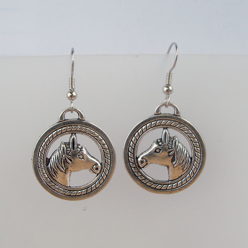 Horse Head Earrings