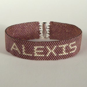 Personalized Seed Bead Friendship Bracelet