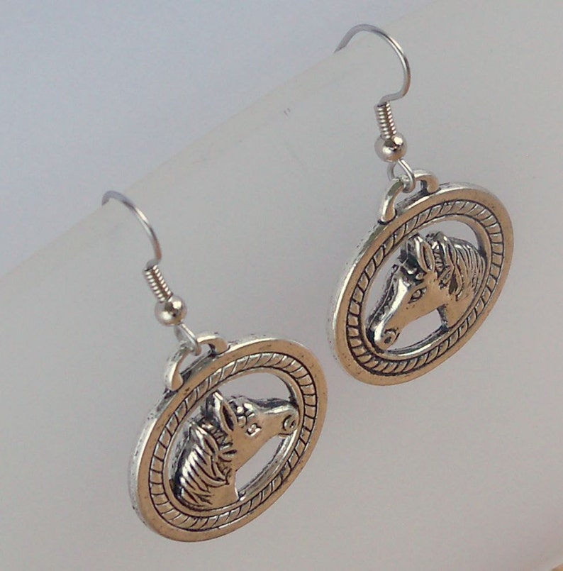 Horse Head Earrings