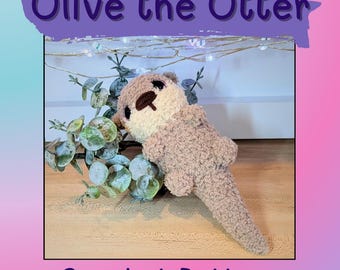 Patrón de crochet de Olive the Otter