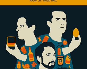 The Always Sunny Live! | NYC 2023 | 18x24 Gigposter