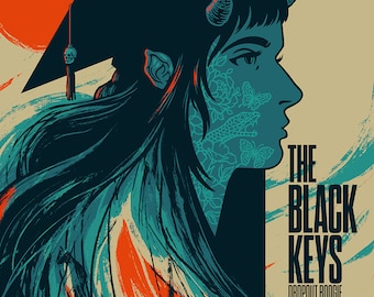 The Black Keys | Wantagh, NY 8.22.22 | 18x24 Gigposter