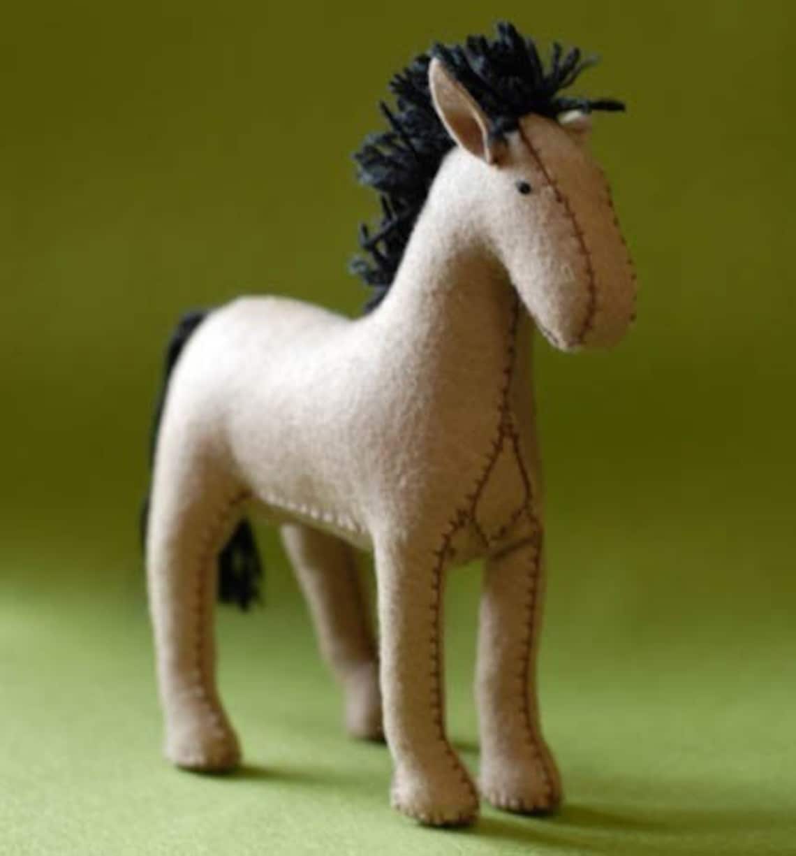 Felt Horse Pattern PDF Instant Download Etsy