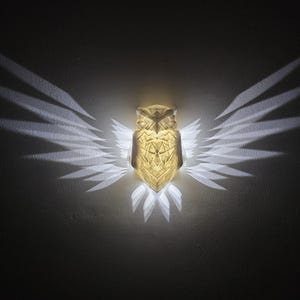Wall Night Light-Owl
