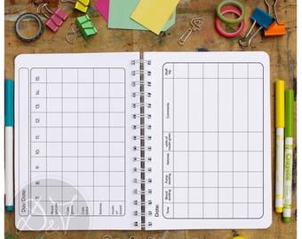 A5 Children's Diabetes Diary (injection version 2)