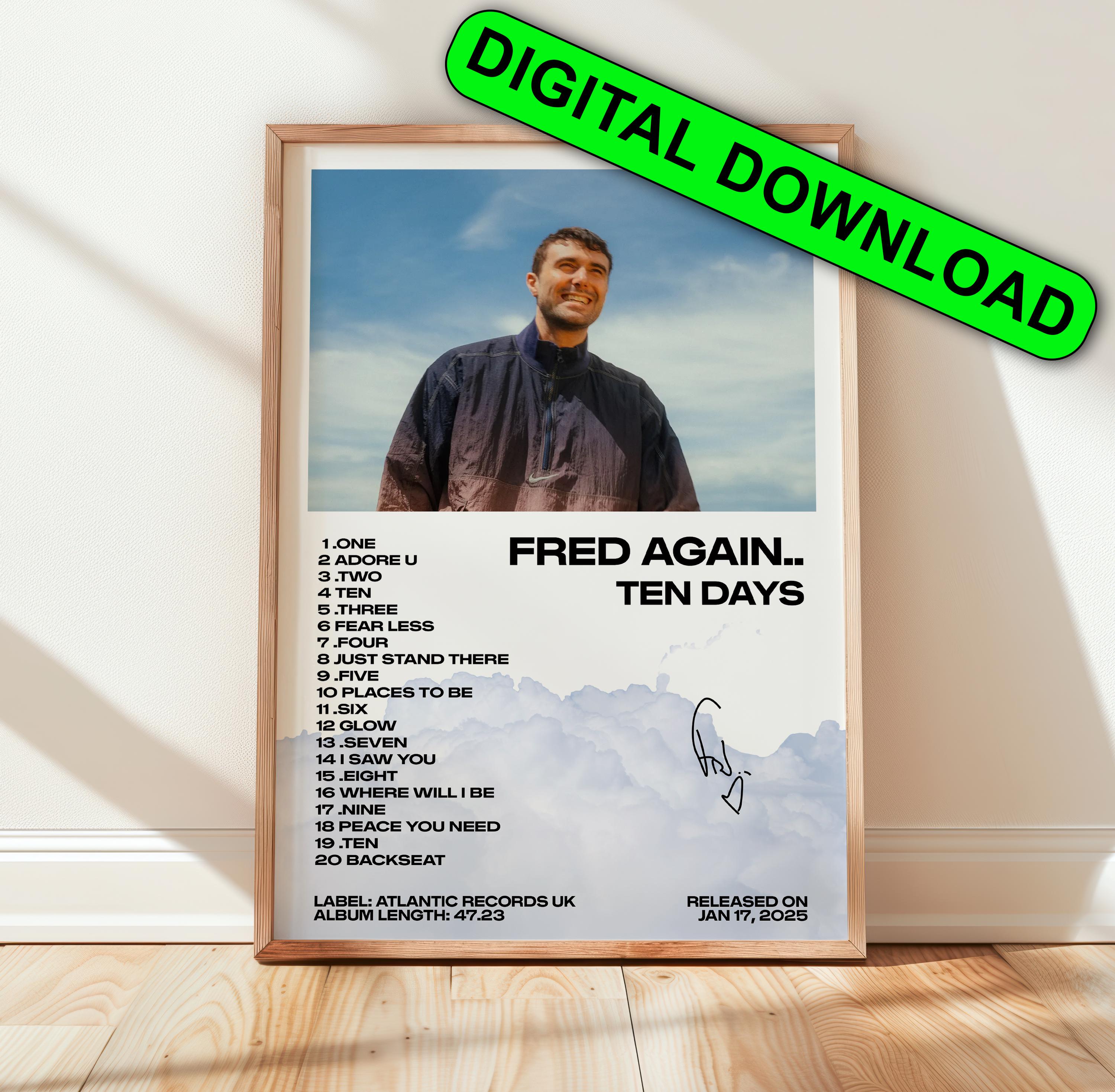 fred again.. ポスターブックレット fred again.. ポスターブックレット Fred again.. Album Posters